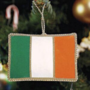 Flag Ornament: Irish Tri-Color