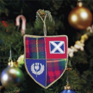 Scottish Shield Ornament