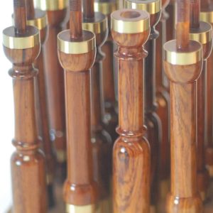 *IN STOCK Gibson Fireside Pipes, Cocobolo Wood with Brass, Key of A