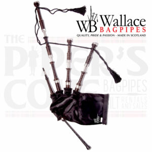 Wallace Classic 5 Bagpipes - Blackwood Mounts