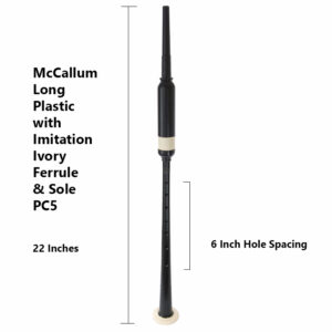 McCallum Practice Chanter - Long w/ Imitation Ivory (PC5)