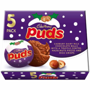 Cadbury Christmas Puds 5 Pack 175g