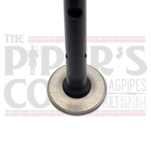 McCallum Ceol Pipe Chanter with Celtic Engraved Antique Sole - Poly