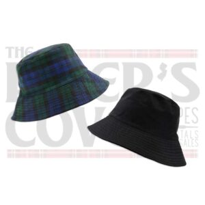 Reversible Black Watch Bucket Hat