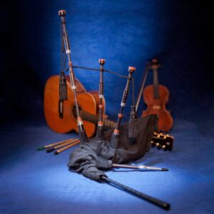 McCallum Blackwood Folk Pipes with Mopani & Alloy