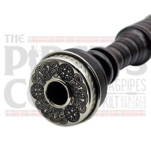 Naill DN2E Bagpipes - Runic Engraving, Aged Mounts
